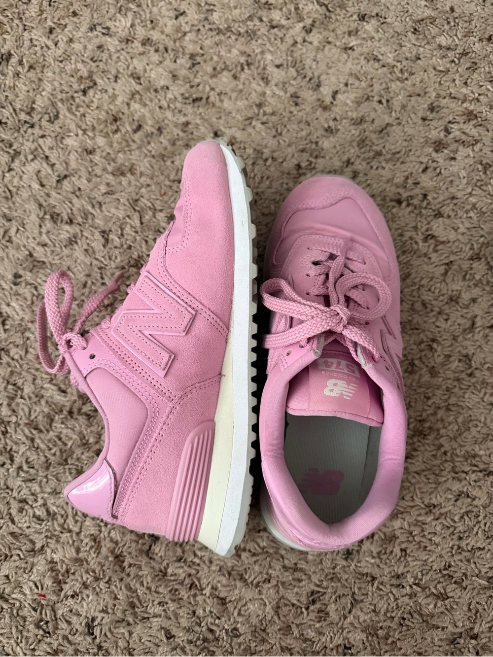New Balance Women's Pink Low-Top Sneakers